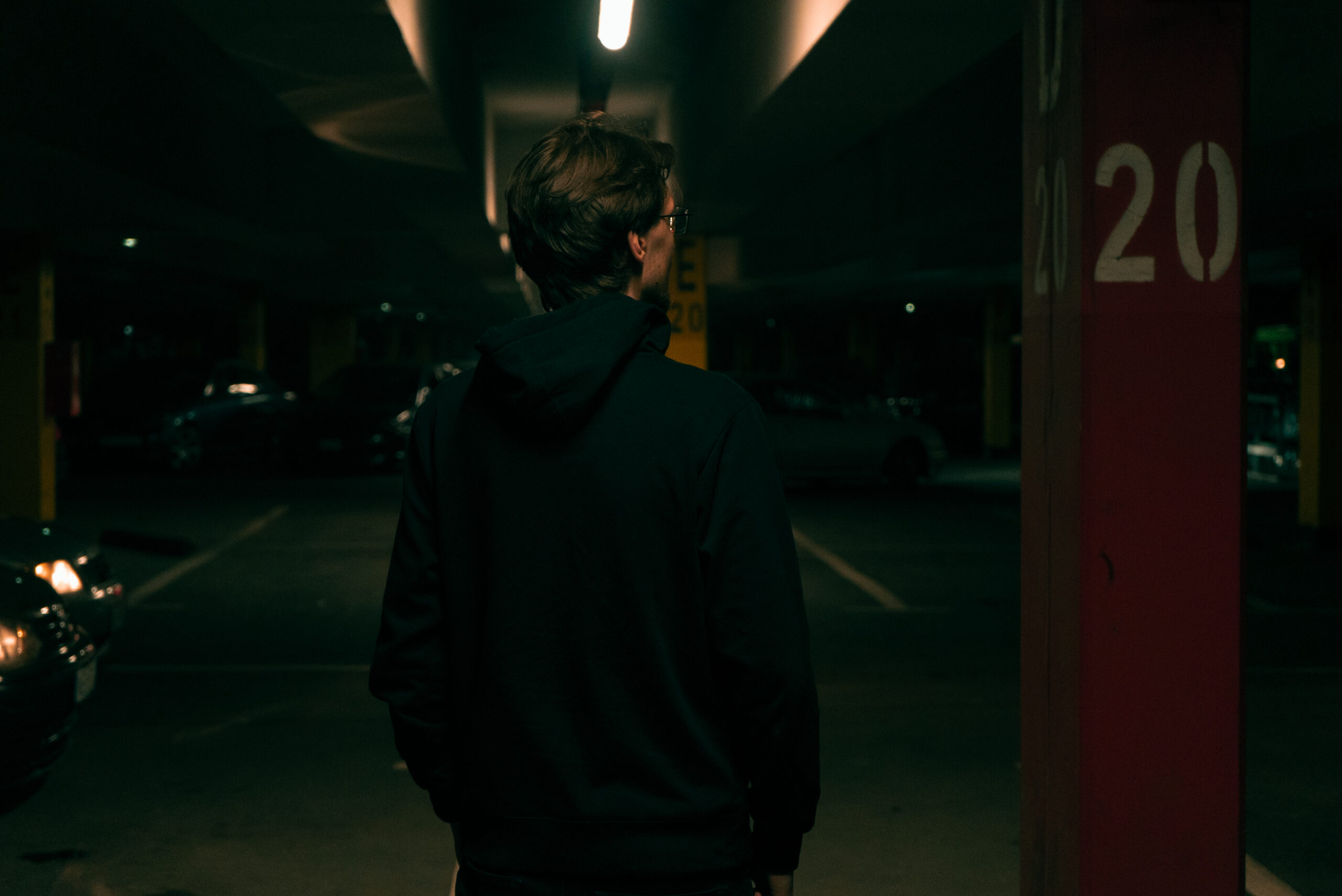 Paweł Łaz — fotograf przy pracy
